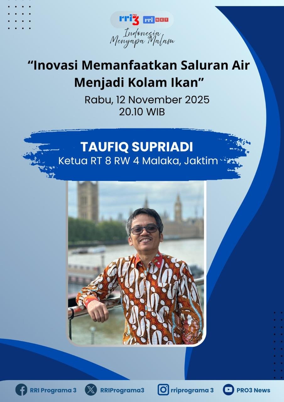 Inovasi Urban Farming: Taufiq Supriadi Sulap Saluran Air Jadi Kolam Ikan
